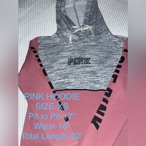 Victoria's Secret Pink Gray Hoodie